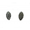Brinco 12.8 mm Pedras - Prata - 1